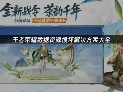 王者荣耀数据资源损坏解决方案大全！