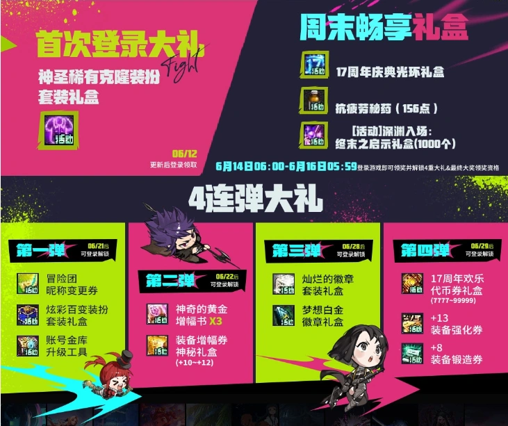 DNF17周年庆开启-1