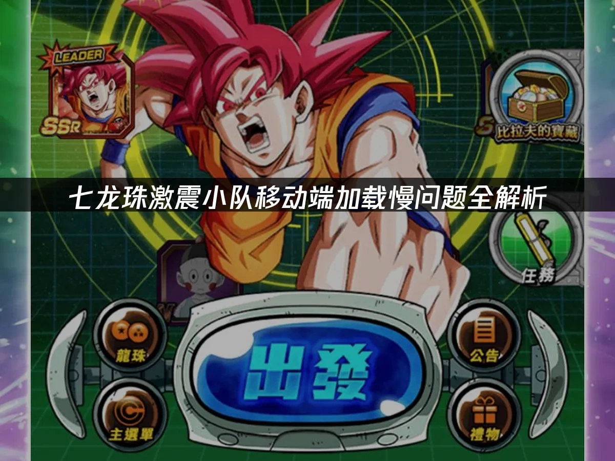七龍珠激震小隊手機版 封面圖