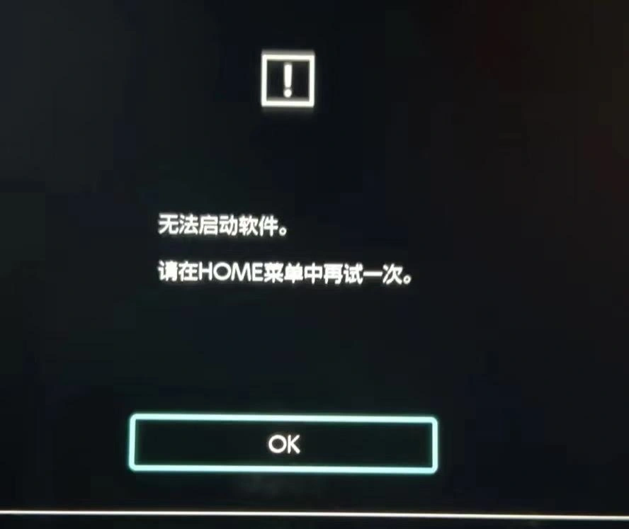 Switch无法加载游戏-1