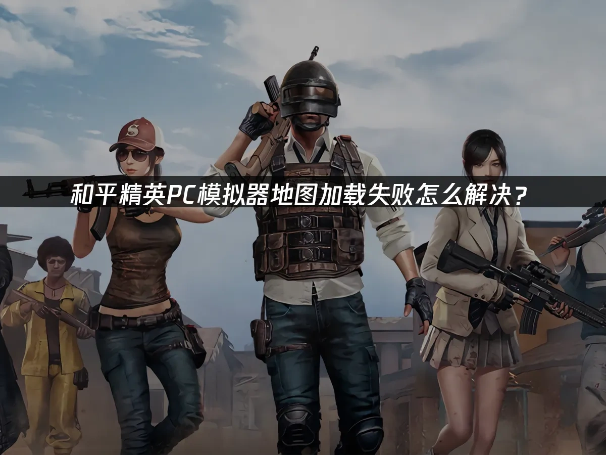 和平精英PC模拟器地图加载失败怎么解决？