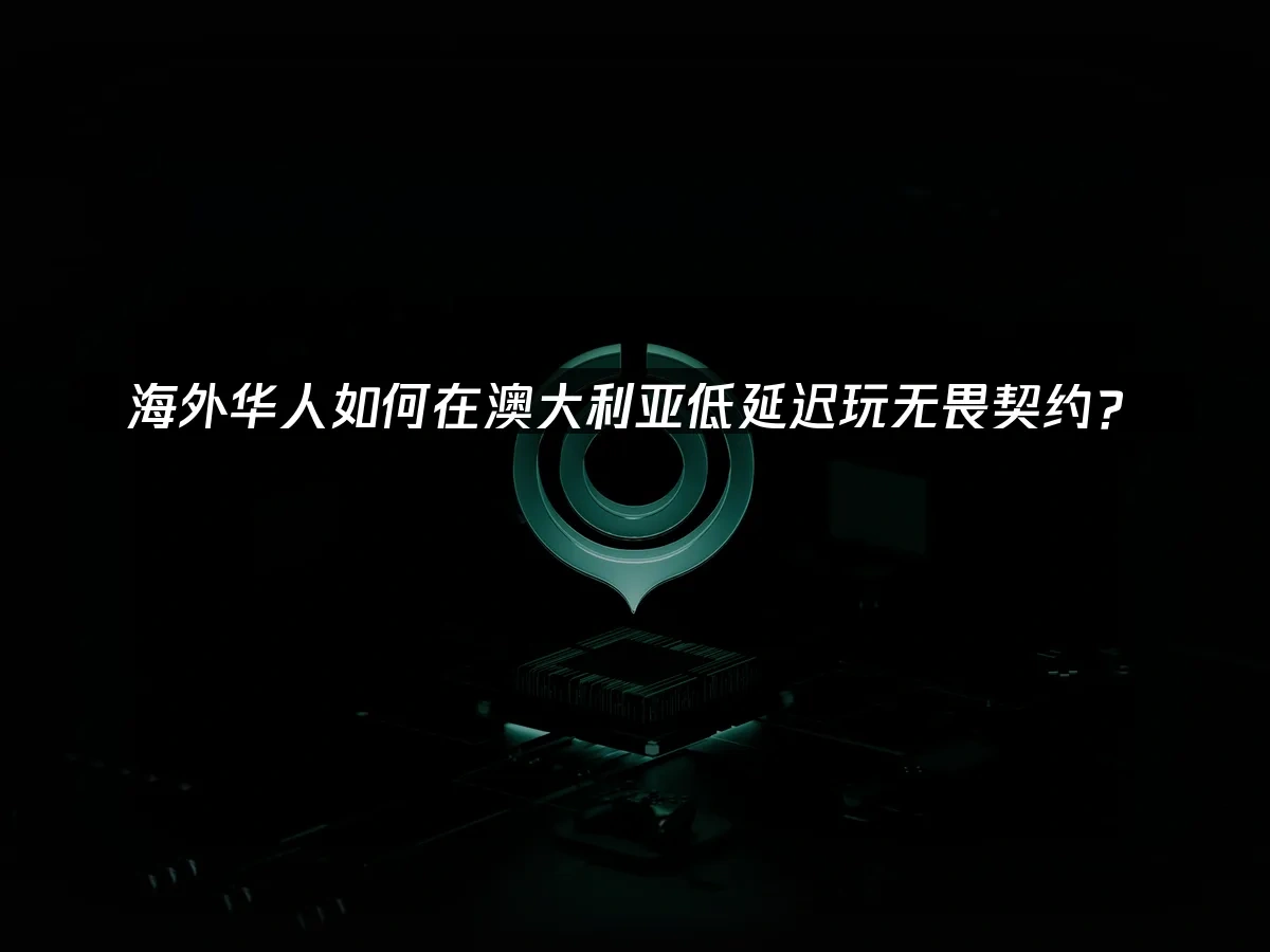 海外华人加速器 封面图