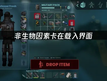 非生物因素卡在载入界面怎么办？