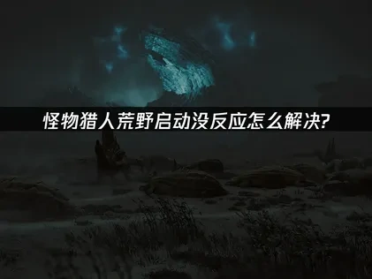 怪物猎人荒野启动没反应怎么解决？