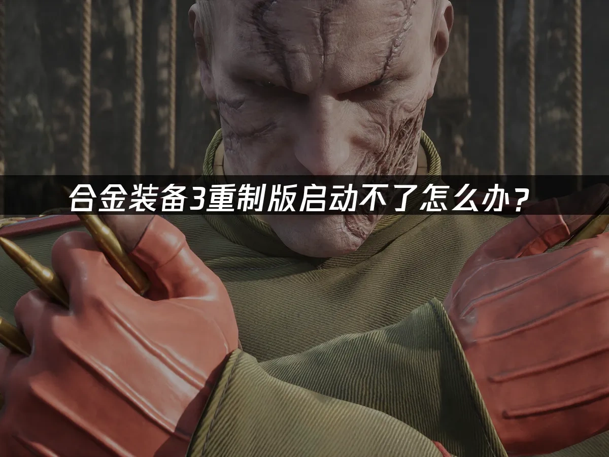 合金装备3重制版 封面图