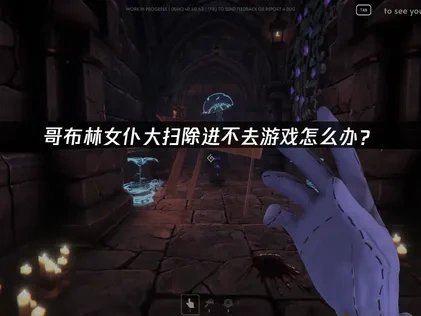 哥布林女仆大扫除进不去游戏怎么办？