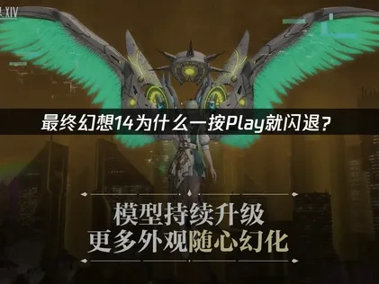 最终幻想14一按play闪退解决方案！