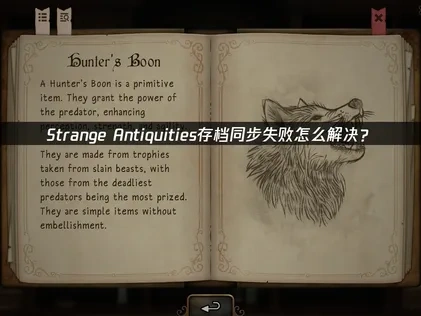 Strange Antiquities存档同步失败怎么解决？