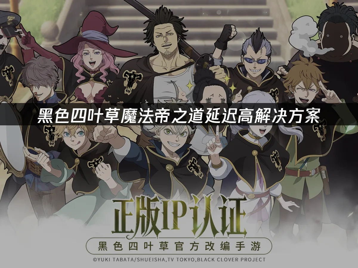 黑色四叶草 魔法帝之道封面