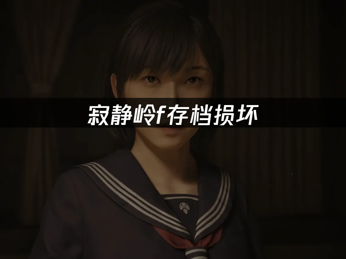 寂靜嶺f 封面圖