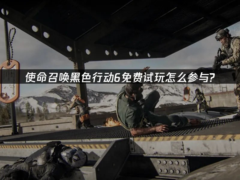使命召唤黑色行动6 封面图