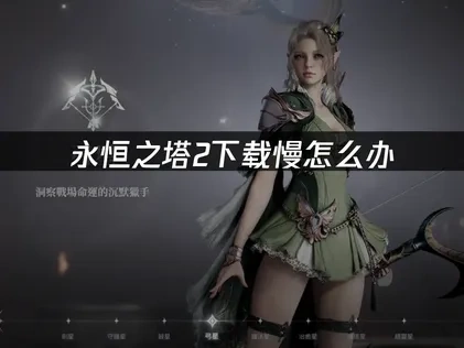 永恒之塔2下载慢怎么解决？