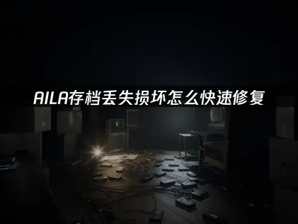 AILA存档丢失损坏怎么快速修复？