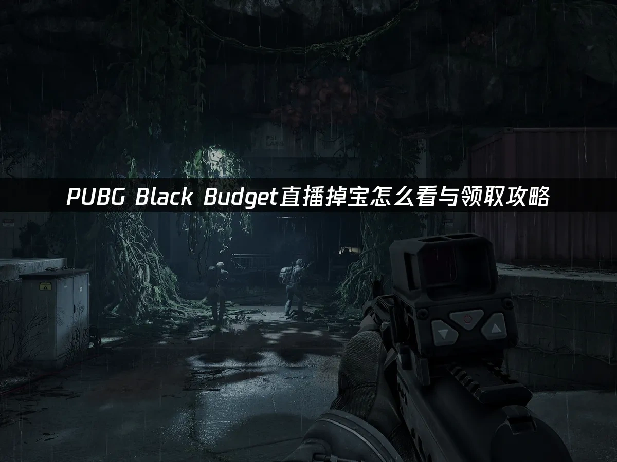 PUBG Black Budget 封面图