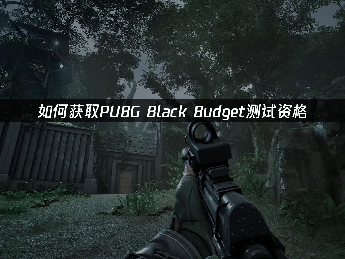 PUBG Black Budget 封面图