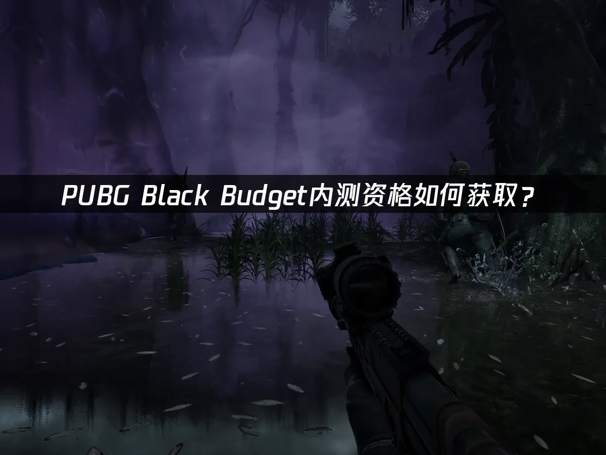 PUBG Black Budget 封面圖