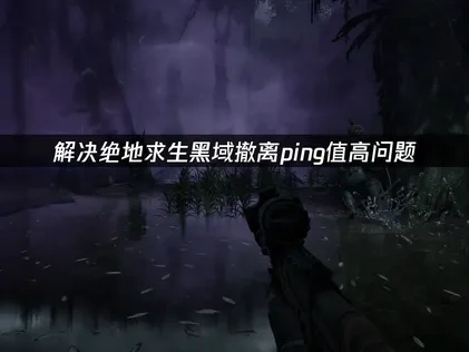 绝地求生黑域撤离PUBG Black Budget ping值高问题如何解决？