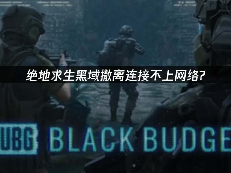 绝地求生黑域撤离封面图