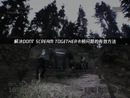 解决DONT SCREAM TOGETHER卡顿问题的有效方法！