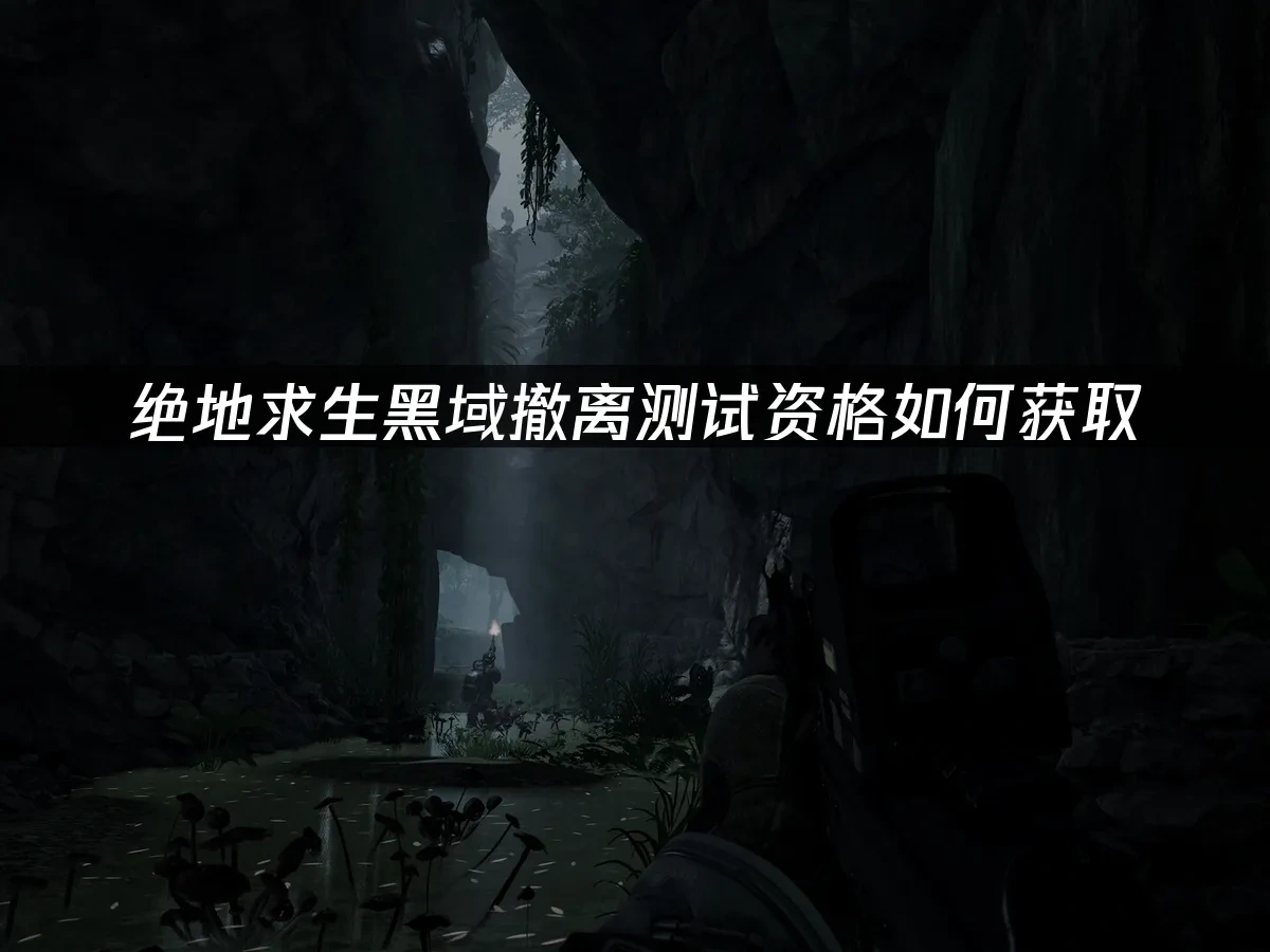 绝地求生黑域撤离新游封面