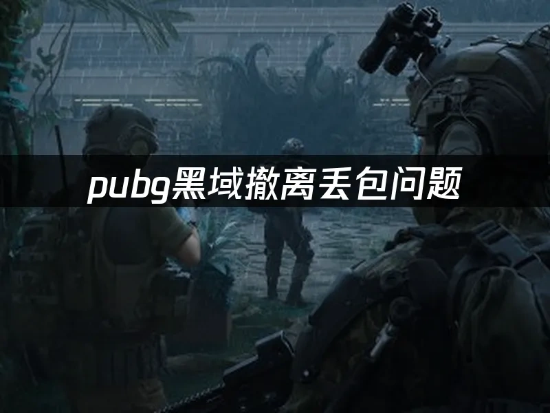 絕地求生：黑域撤離 封面圖