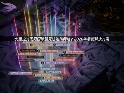 火炬之光无限国际服无法连接网络：连接失败与延迟的应对策略！