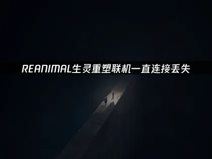 REANIMAL生靈重塑連線不穩？網路優化與疑難排解全攻略！