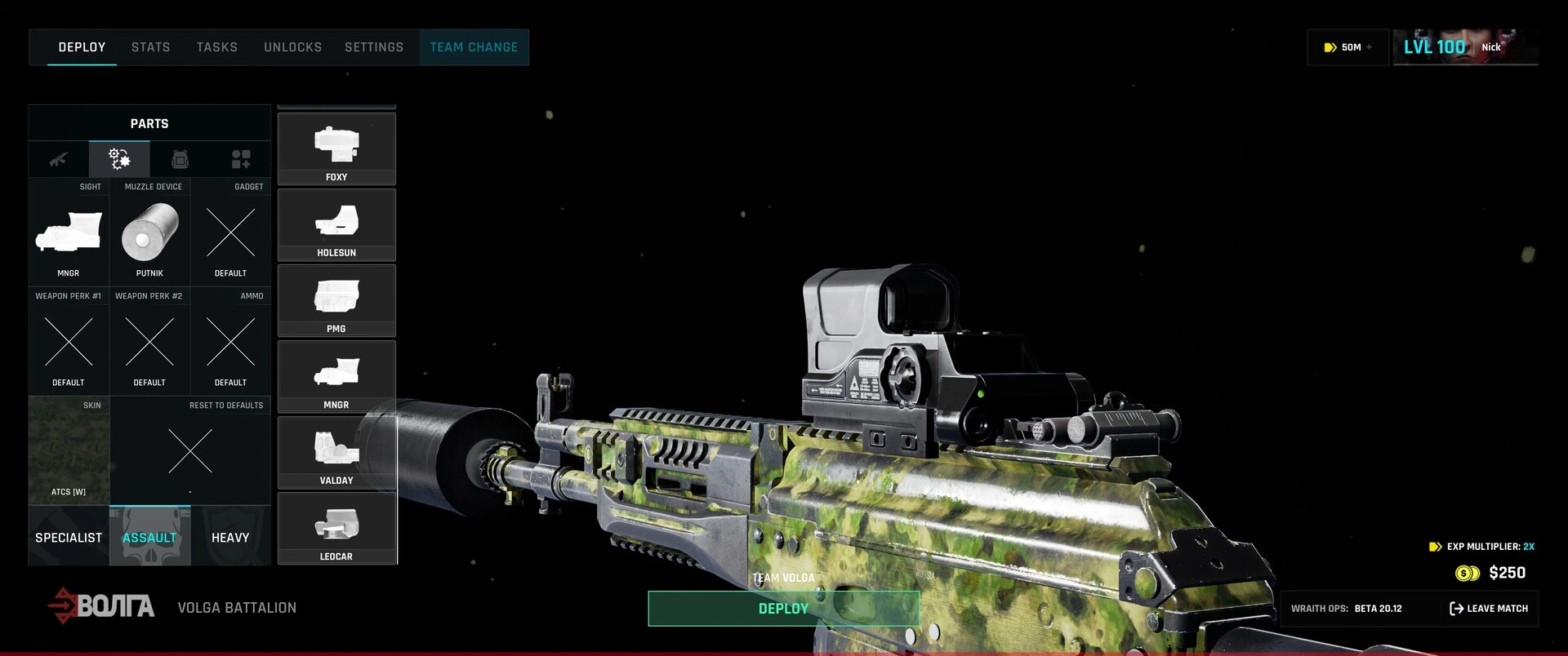 WRAITH OPS1