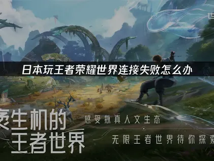 日本玩王者荣耀世界连接失败的解决指南！