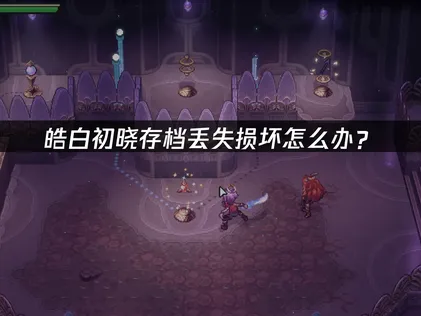 皓白初曉遊戲存檔遺失損毀的修復指南！