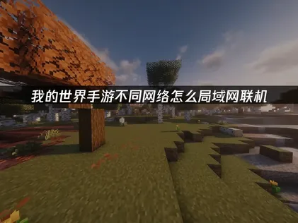 我的世界手機版在不同網路環境下，要怎麼透過區域網路進行連線？最實用的解法在此！