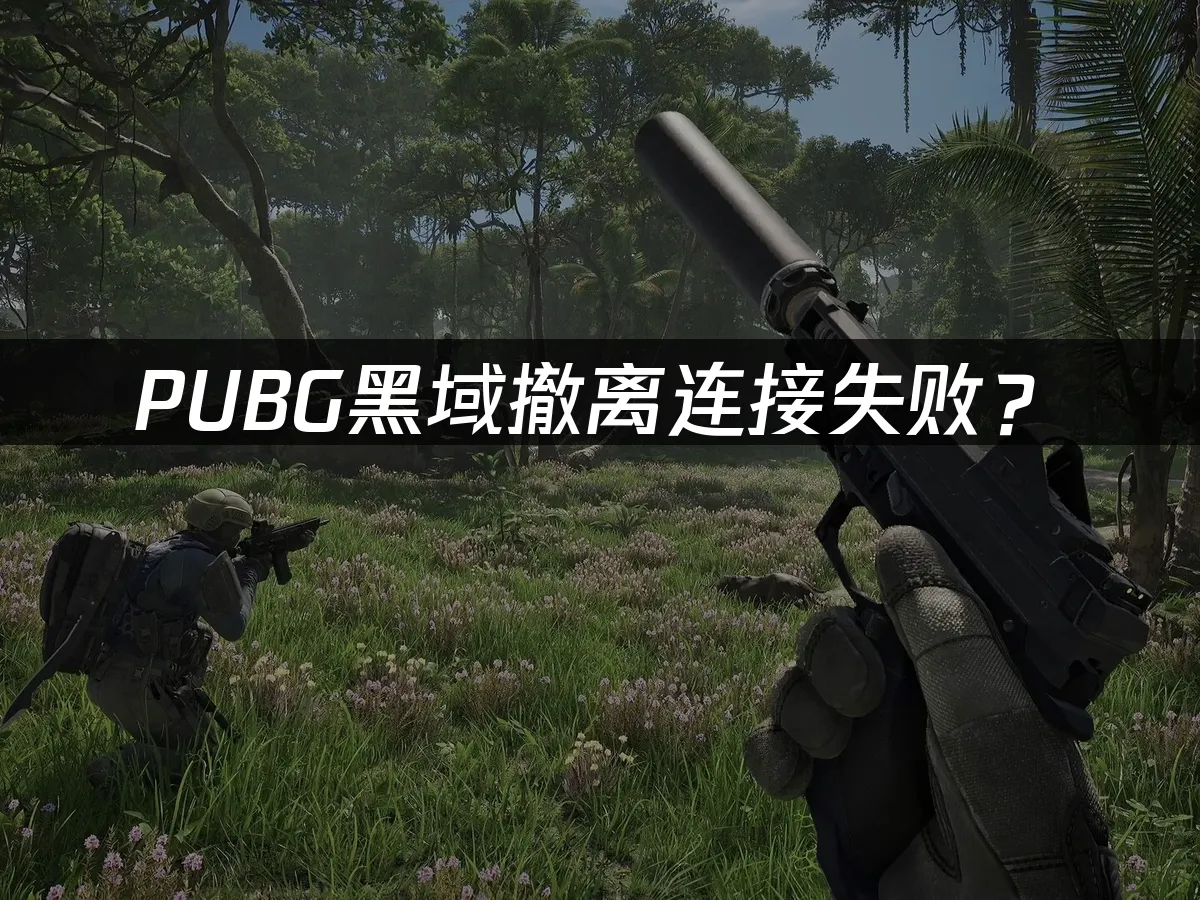 PUBG黑域撤离 封面图