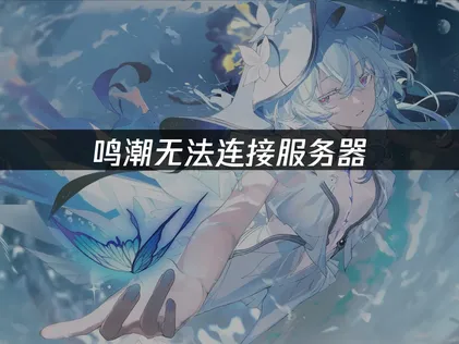 鸣潮登录无法连接服务器？三步解决网络问题！