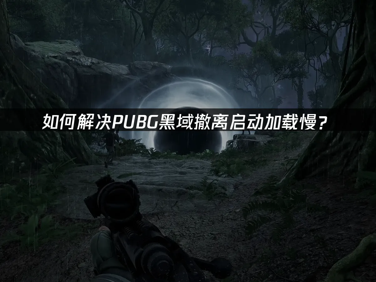 PUBG黑域撤离 封面图