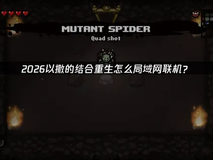 以撒的結合重生區域網路連線教學：UU輕鬆組網無門檻！