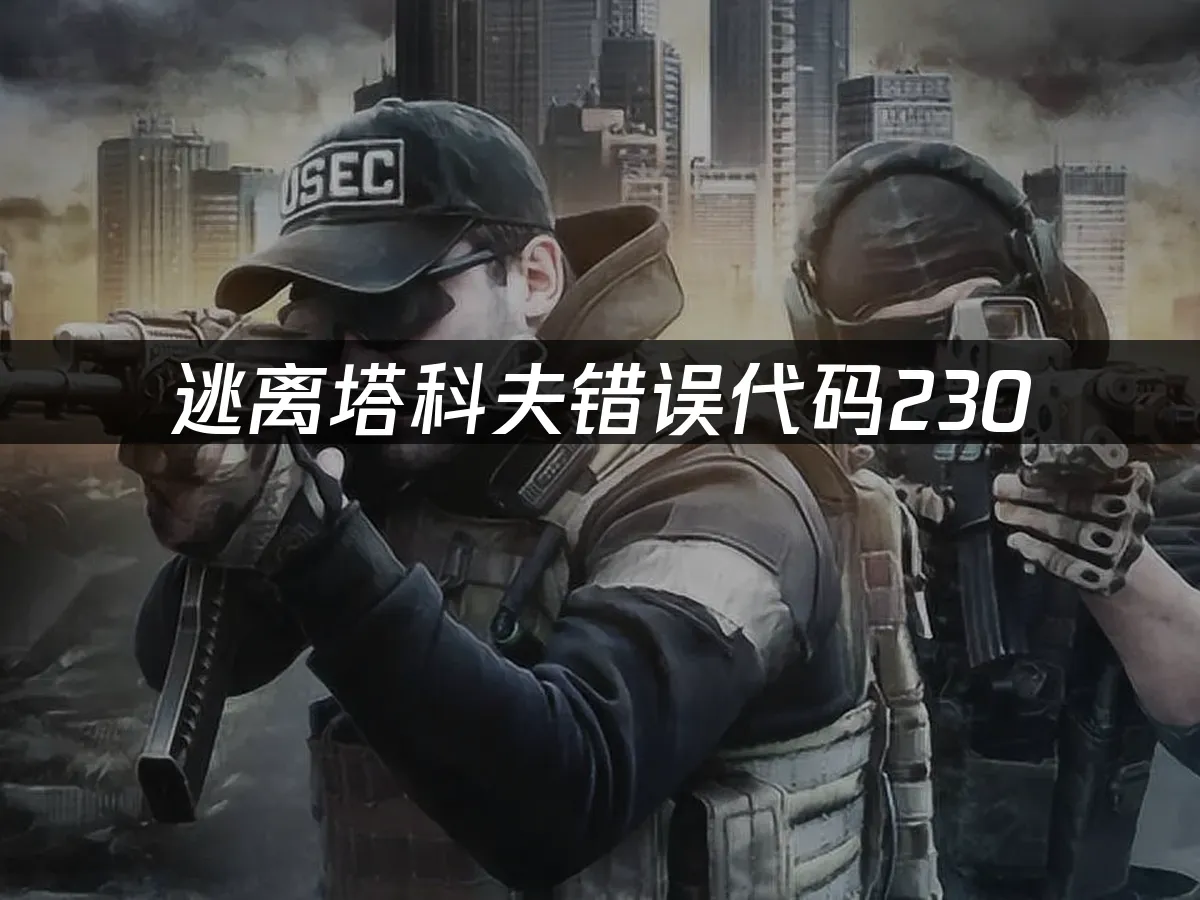 逃离塔科夫 封面图