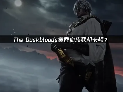 The Duskbloods黄昏血族卡顿？网络优化解决指南！