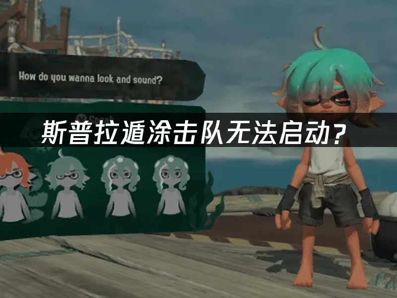 斯普拉遁涂击队游戏封面