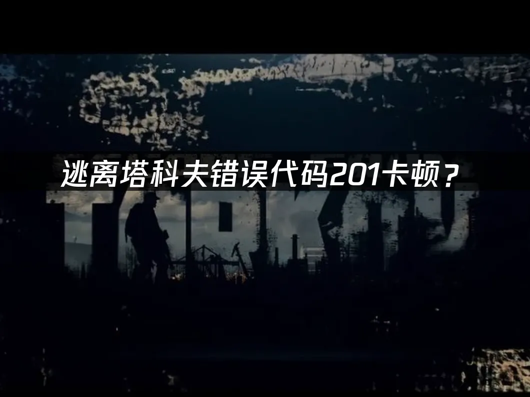 逃离塔科夫游戏封面