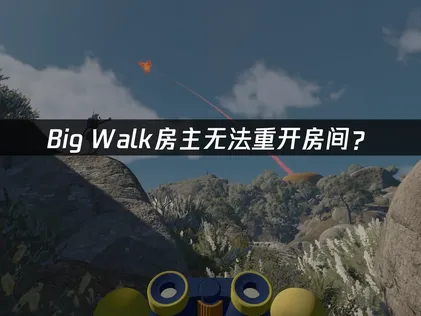 Big Walk房主无法重开房间？网络优化解决指南！