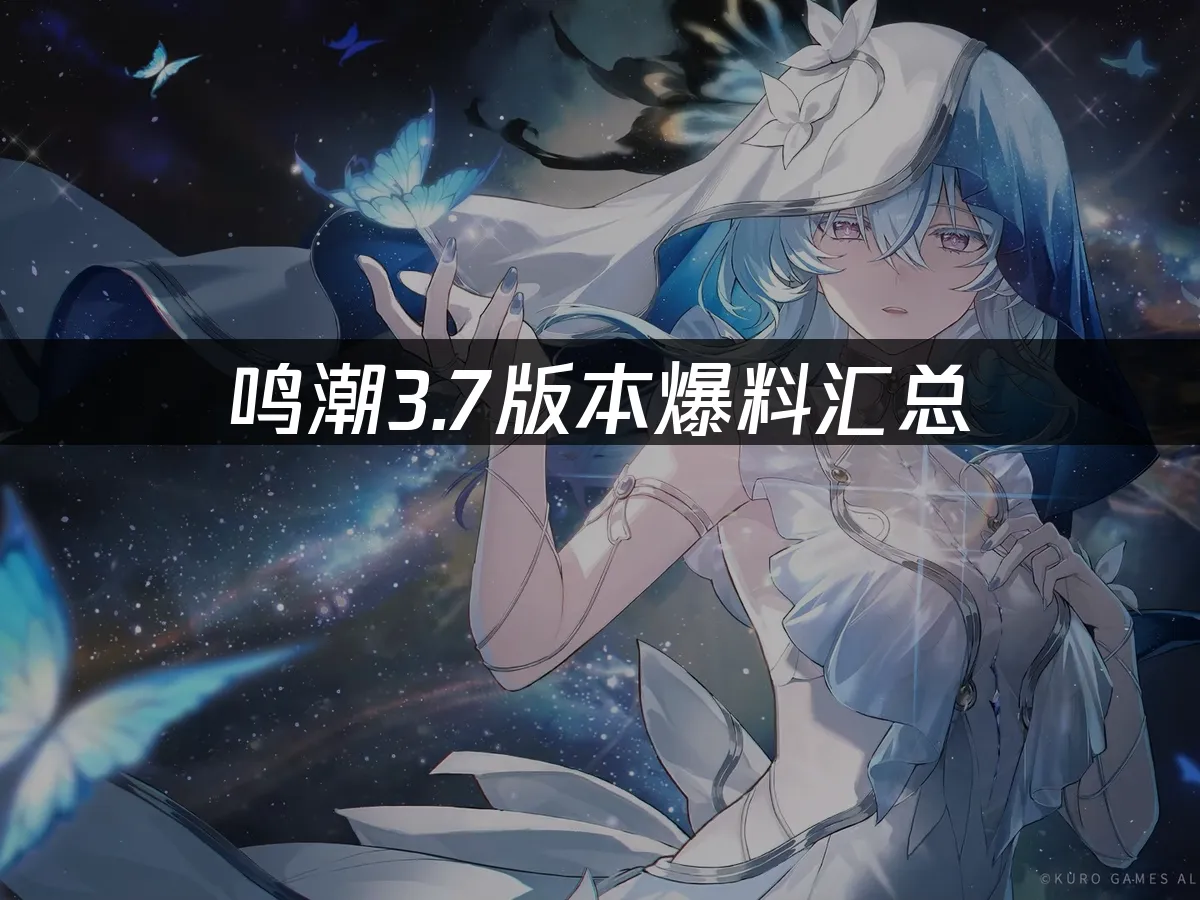 鳴潮遊戲精美封面