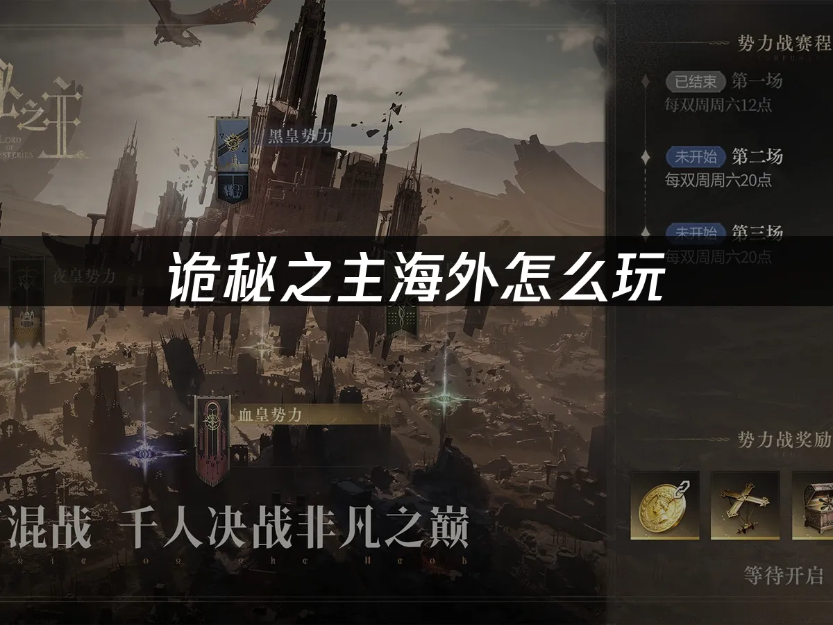 詭秘之主遊戲封面