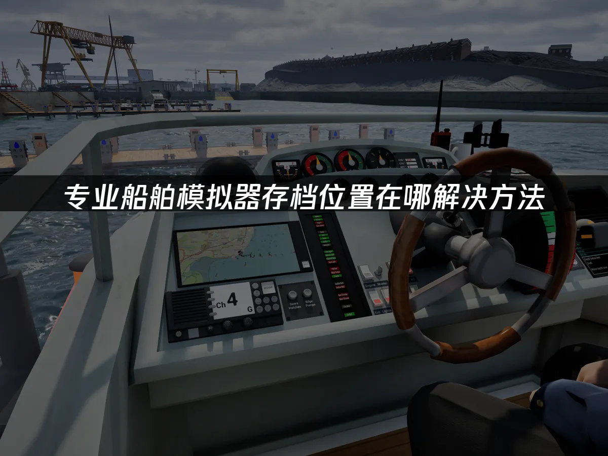 專業船舶模擬器遊戲封面