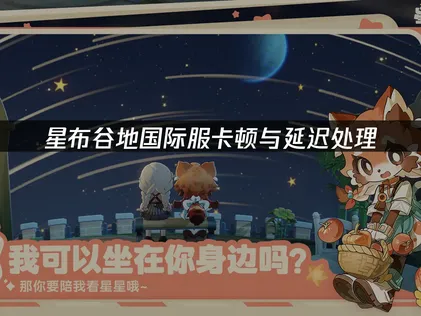 星布谷地国际服卡顿与延迟处理！