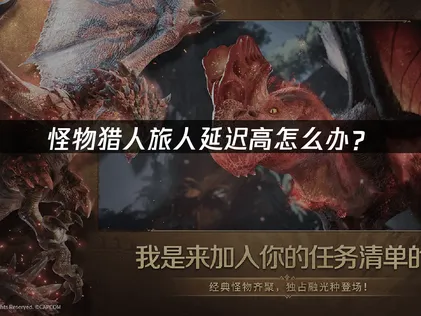 怪物猎人旅人延迟高怎么办？先排查这几点！