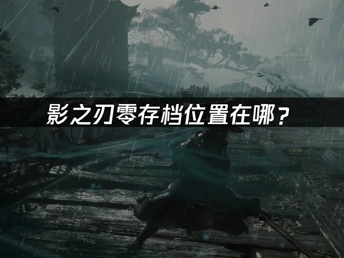 影之刃零遊戲封面