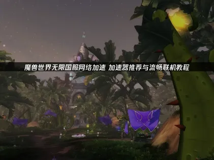 魔兽世界无限国服网络加速：加速器推荐与流畅联机教程！